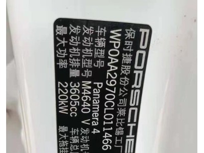 11年保时捷保时捷Panamera跑车