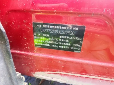 18年领克领克01小型车