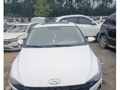 21年现代伊兰特小型车