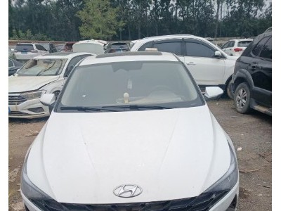 21年现代伊兰特小型车