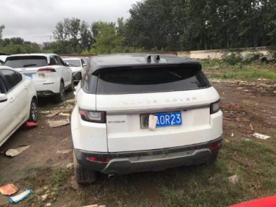 17年路虎揽胜极光SUV