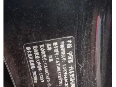 19年红旗红旗H5小型车