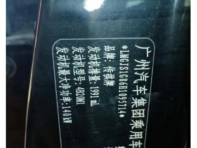 18年广汽传祺传祺GS4小型车