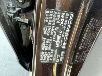 12年保时捷保时捷Panamera小型车