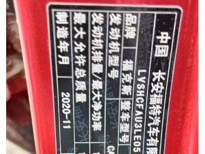 21年福特福克斯小型车