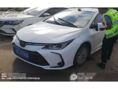 20年丰田卡罗拉小型车