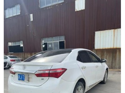 14年丰田卡罗拉小型车