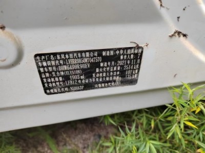 21年本田艾力绅中型车
