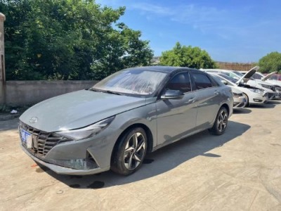 21年现代伊兰特小型车