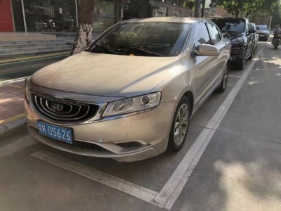 16年吉利博瑞中型车