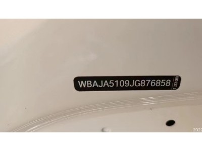 18年宝马宝马5系小型车