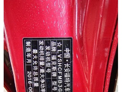 16年福特福克斯小型车