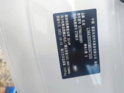 21年长安奔奔MINI中型车