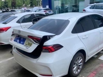 21年丰田卡罗拉小型车