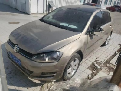 16年大众高尔夫小型车