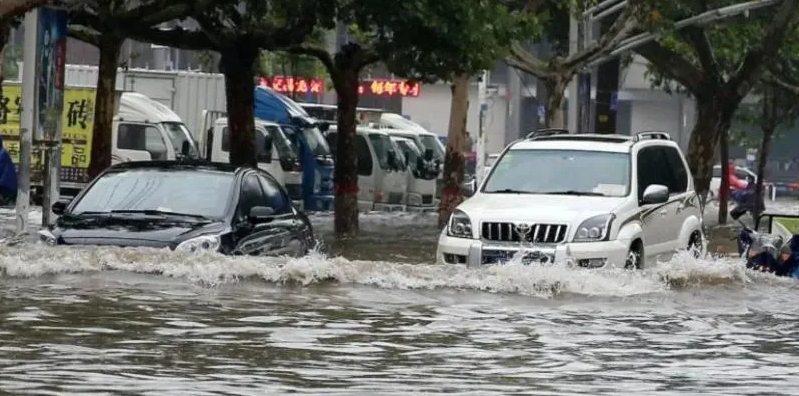 泡水车流向