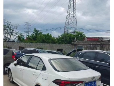 20年丰田卡罗拉小型车