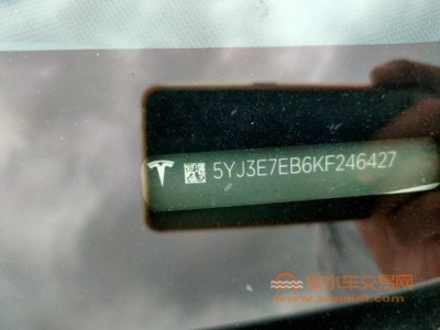 19年特斯拉MODEL 3中型车