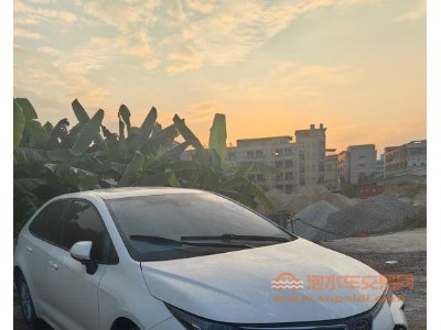 20年丰田卡罗拉中型车