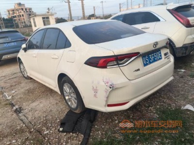 20年丰田卡罗拉中型车