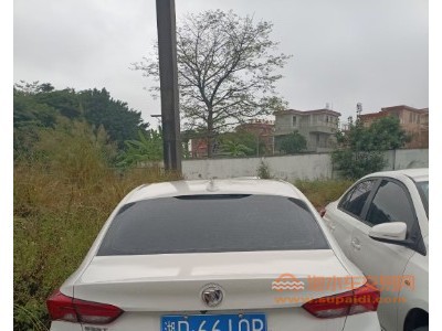 22年别克威朗中型车