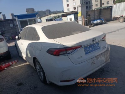 22年丰田卡罗拉中型车