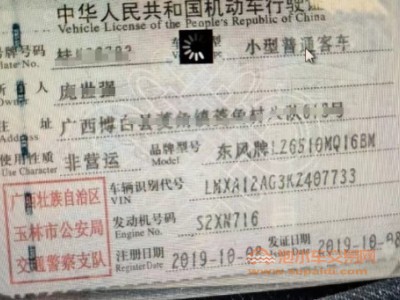 19年东风风行菱智SUV