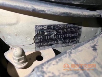 16年大众大众CC中型车