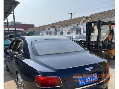 17年宾利飞驰中型车