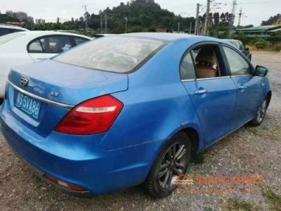 17年吉利帝豪中型车