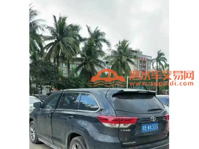 21年丰田汉兰达SUV